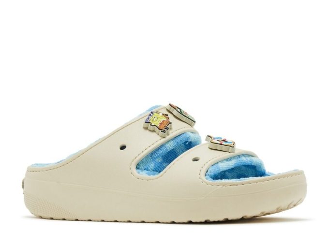 SpongeBob Schwammkopf x klassische Cozzzy-Sandale „Goo Lagoon“