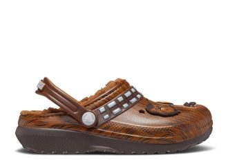 Star Wars x Classic Lined Clog Kleinkind „Chewbacca“