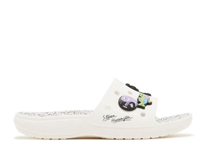 Steven Harrington x Classic Slide „Quickstrike – Weiß Schwarz“