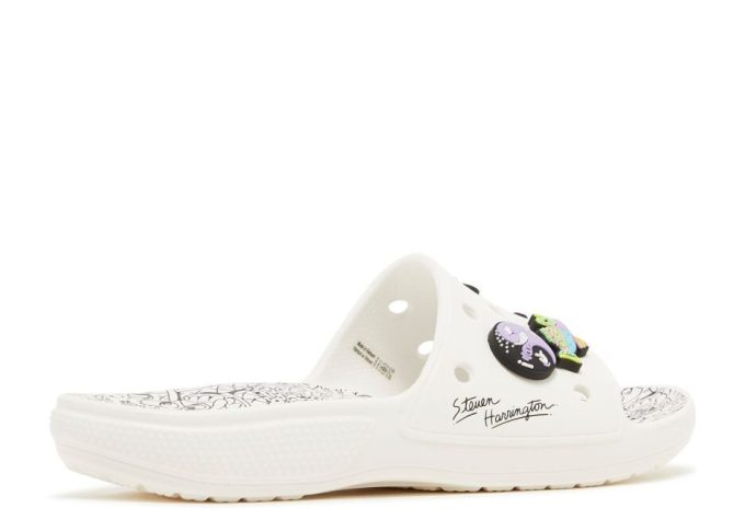 Steven Harrington x Classic Slide „Quickstrike – Weiß Schwarz“