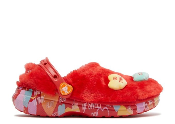 Sweethearts x Clog Classic Fur „Valentinstag“